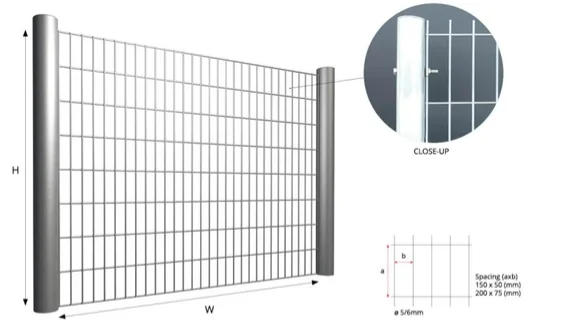 Flat Fence supplied by NRH Infinity Empire